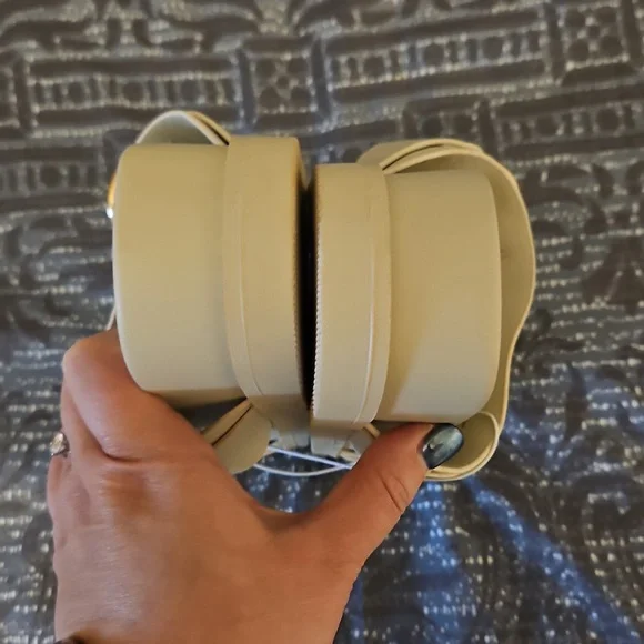 A New Dayy Cream Double Strap Marcy Sandals - Picture 6 of 7